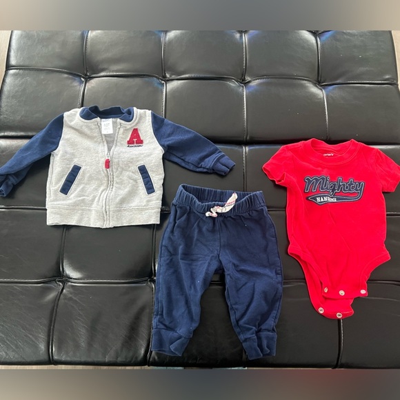 Simple Joys Other - Simple Joys Athletic Outfit with Carters Onesie, 3-6 months